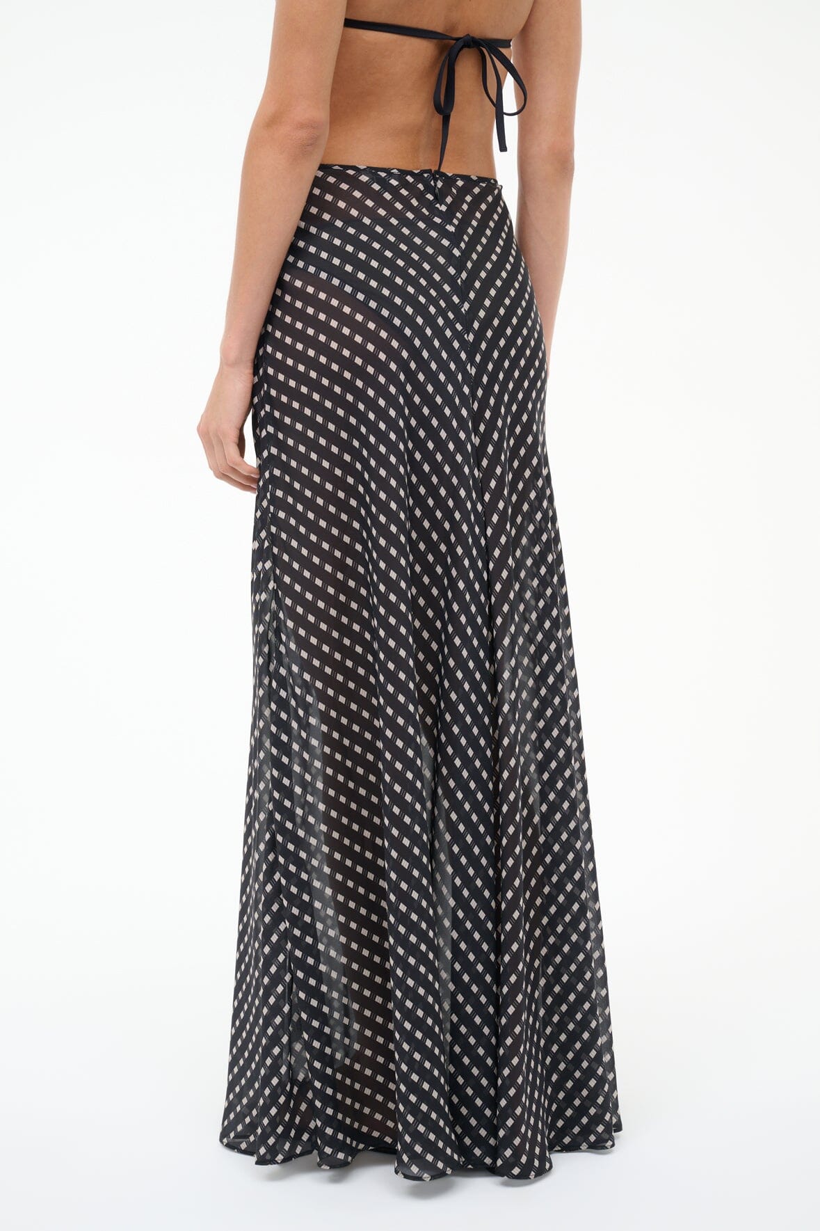 STAUD | Velma Skirt Black Geo