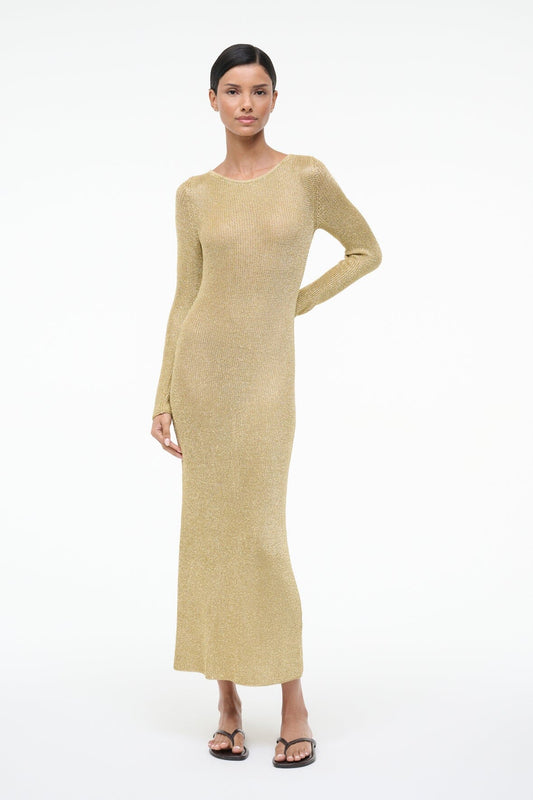 STAUD | Nikitta Dress Gold