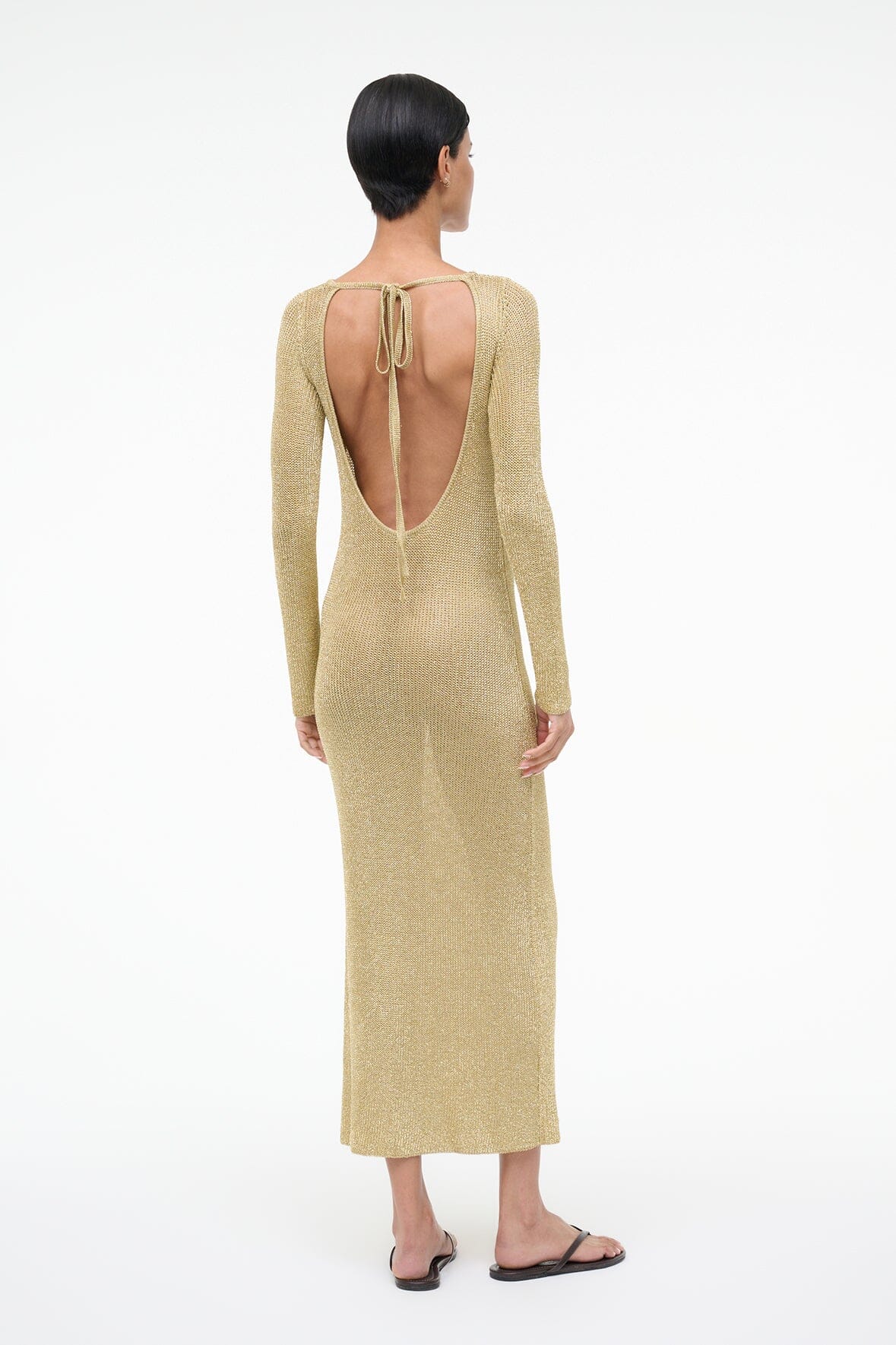 STAUD | Nikitta Dress Gold