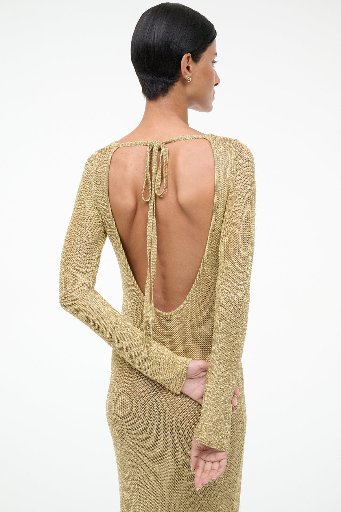 STAUD | Nikitta Dress Gold