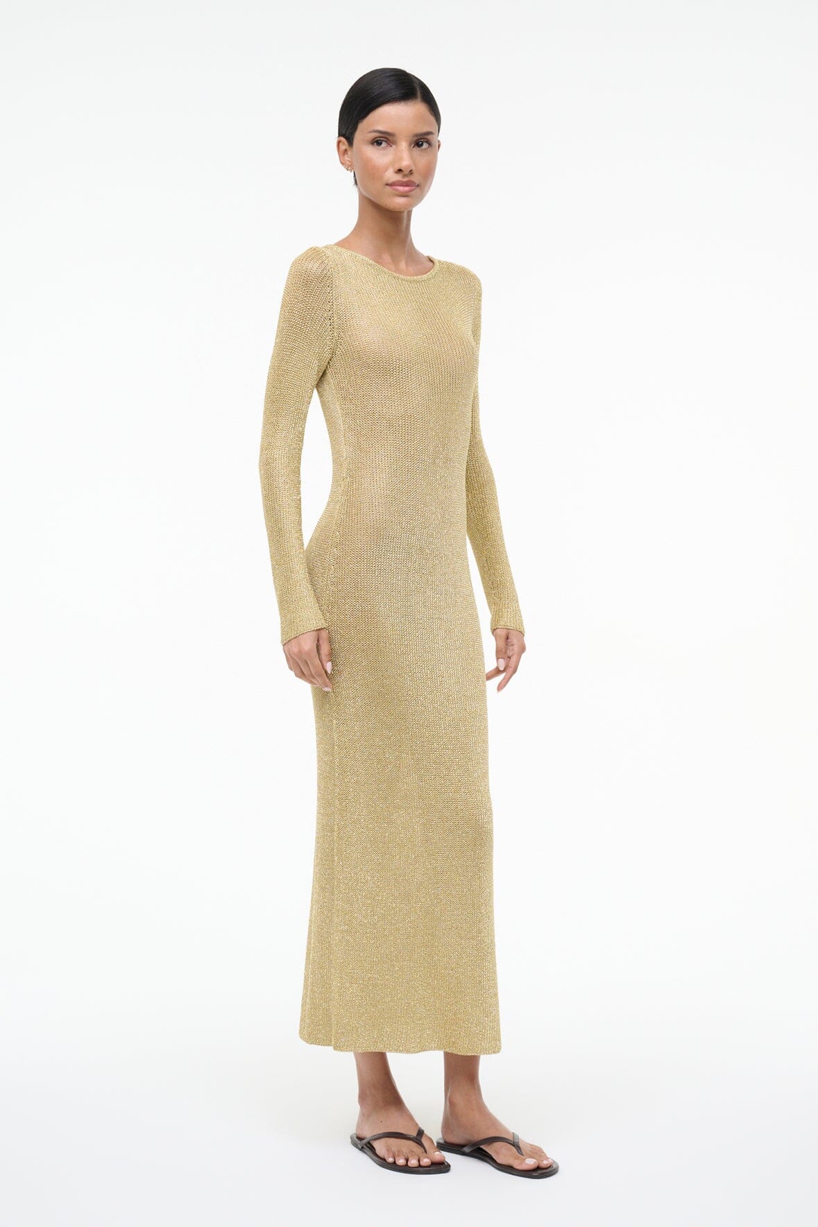 STAUD | Nikitta Dress Gold