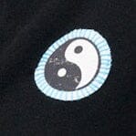STAUD | Midnight Cashmere Cardigan Black Patchwork