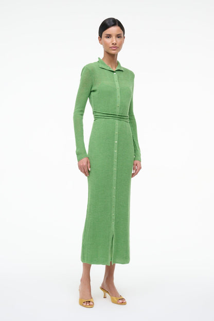STAUD | Marianne Dress Leaf