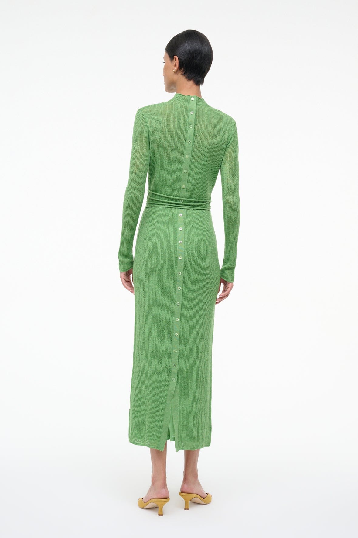 STAUD | Marianne Dress Leaf