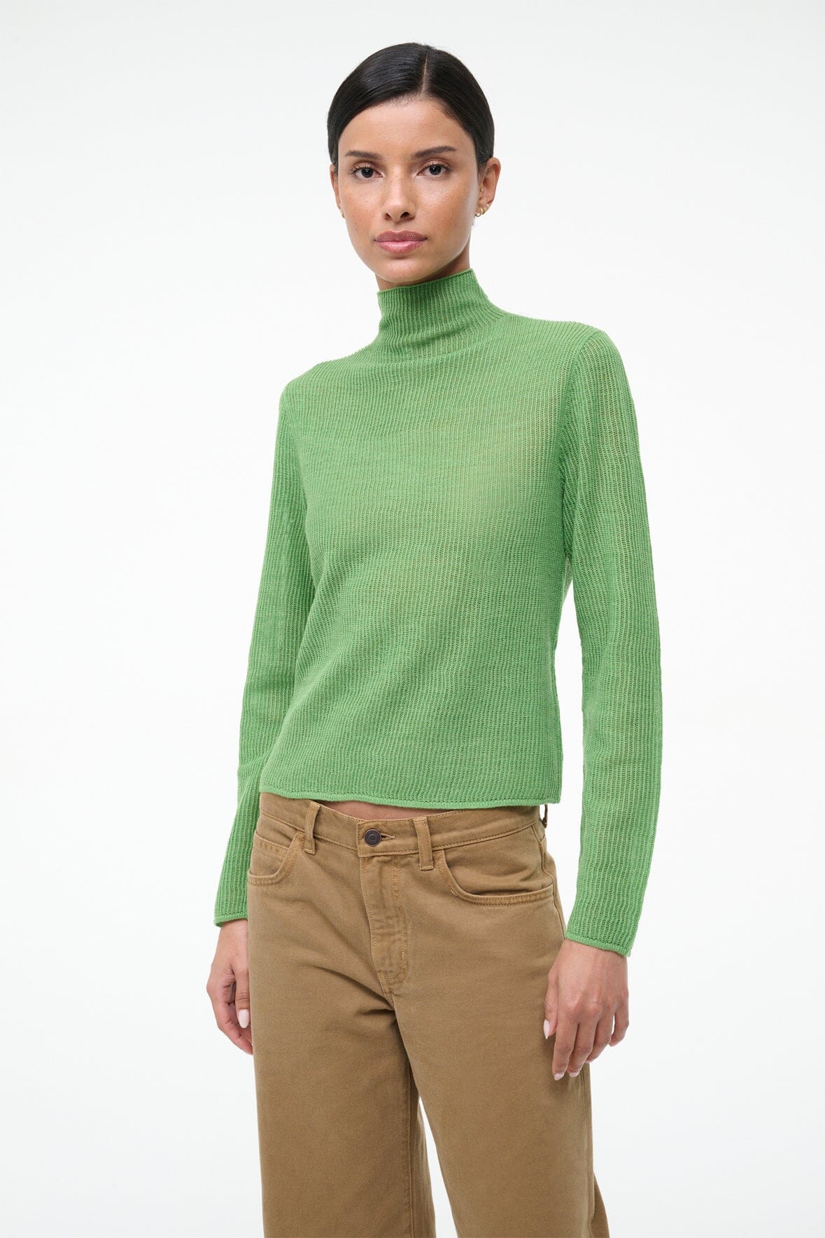 STAUD | Marianne Sweater Leaf