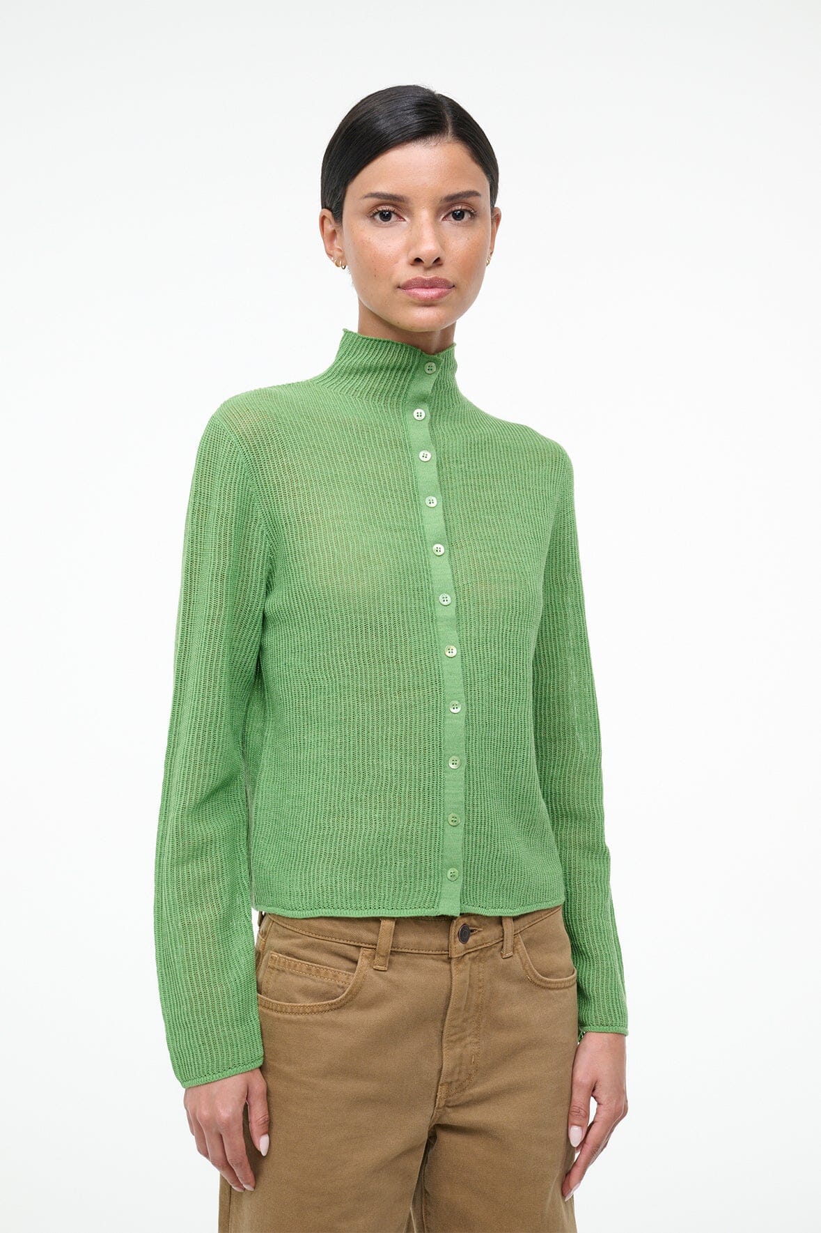 STAUD | Marianne Sweater Leaf