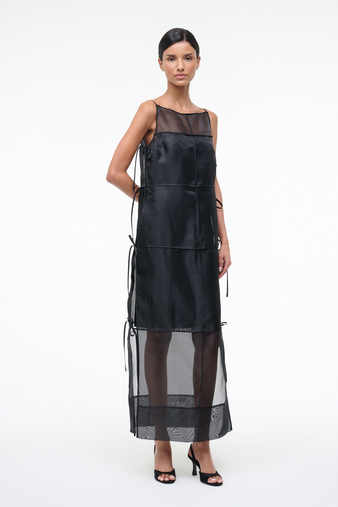 STAUD | Chandler Dress Black