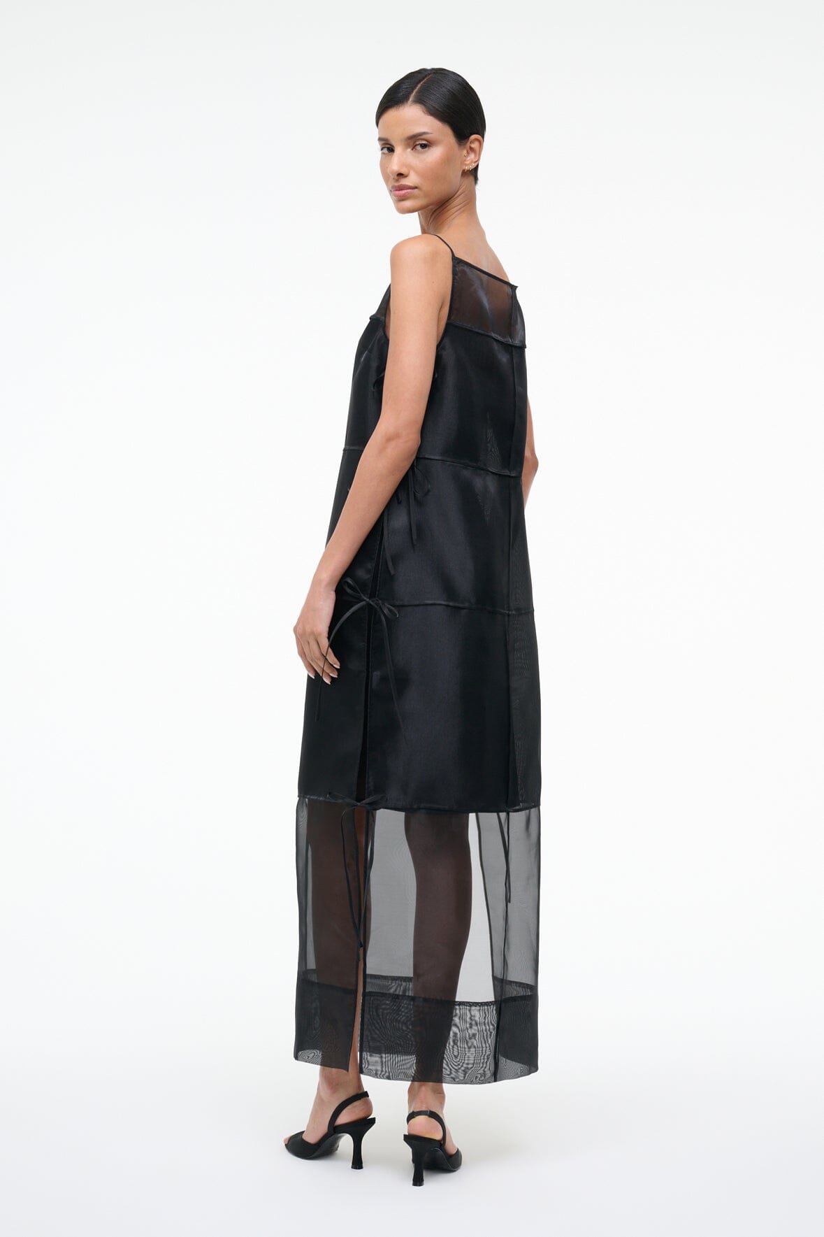 STAUD | Chandler Dress Black
