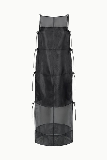 STAUD | Chandler Dress Black