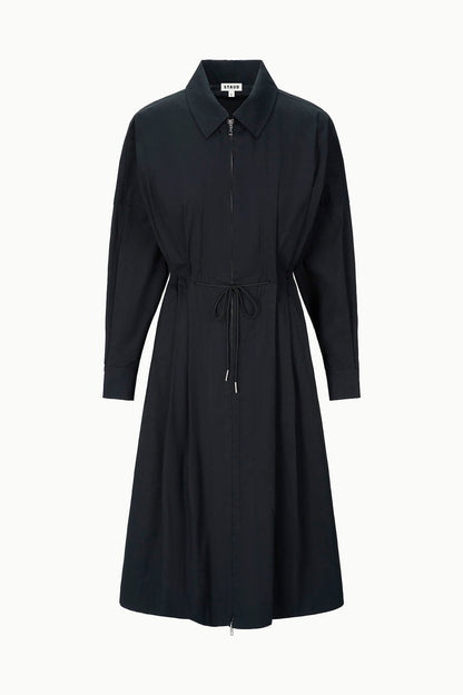 STAUD | Chi Midi Dress Black