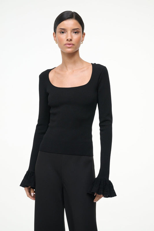 STAUD | Shelley Top Black