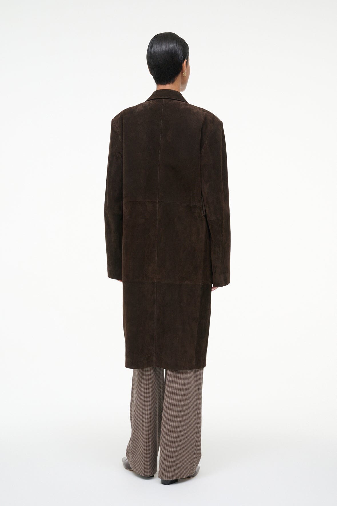 STAUD | Sabine Suede Jacket Espresso