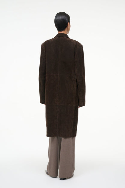 STAUD | Sabine Suede Jacket Espresso