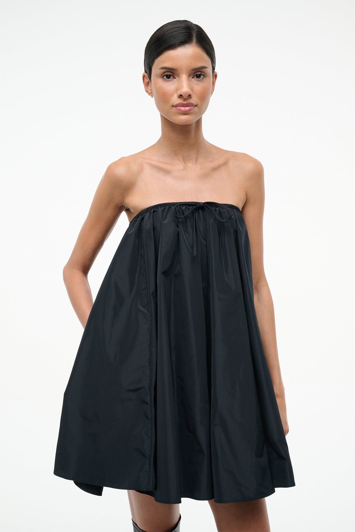 STAUD | Sofia Dress Black