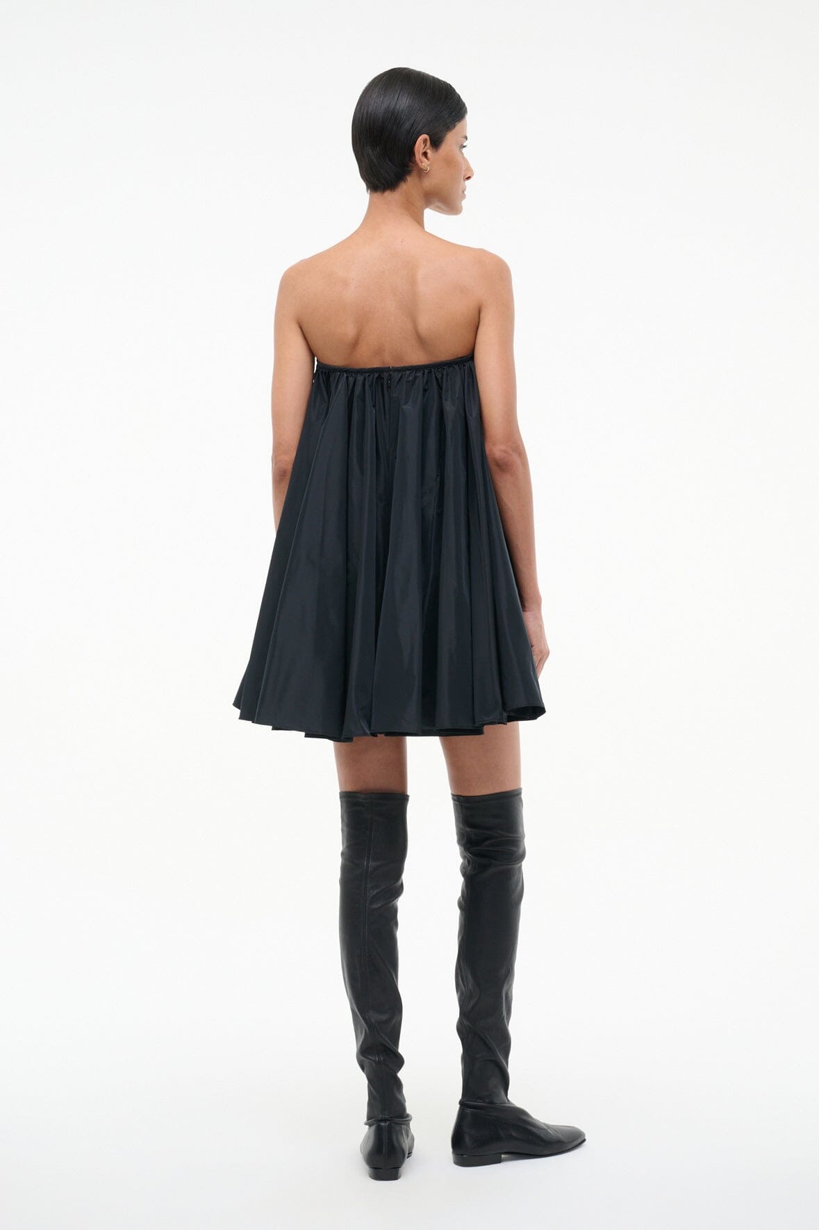 STAUD | Sofia Dress Black