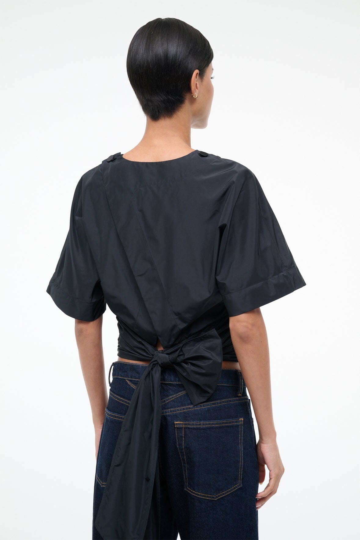 STAUD | Michelina Top Black