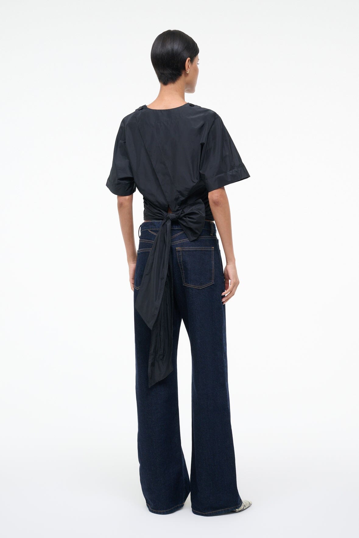 STAUD | Michelina Top Black