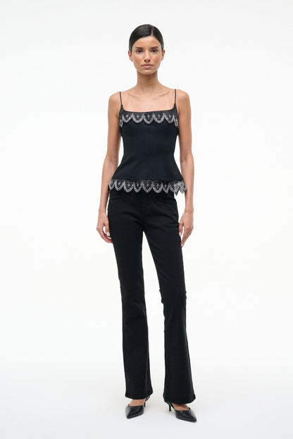 STAUD | Colette Top Black