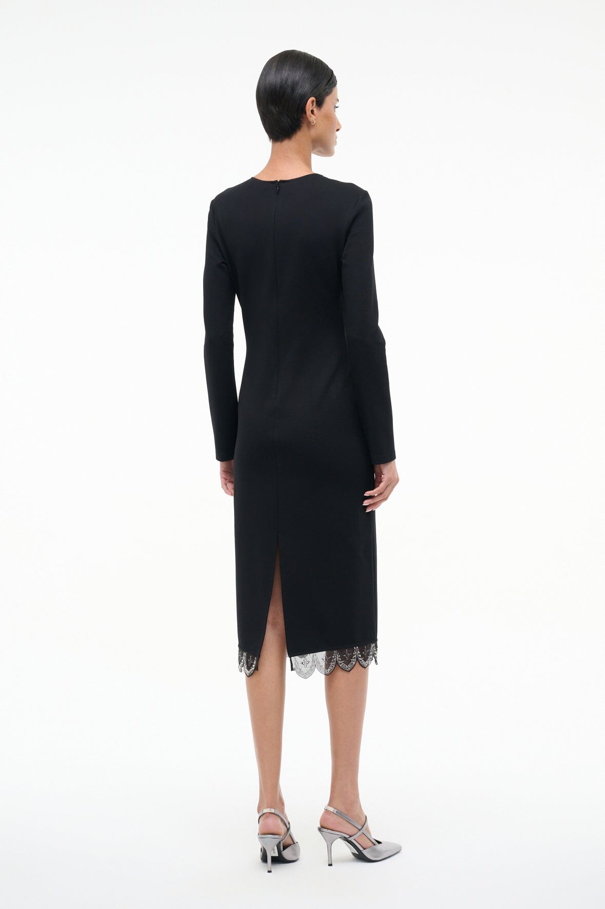 STAUD | Hunter Dress Black