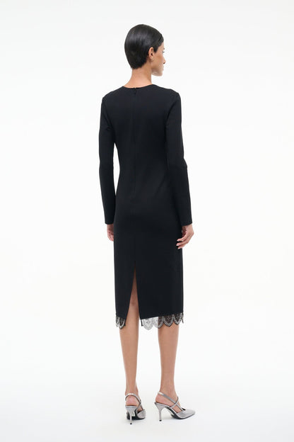 STAUD | Hunter Dress Black