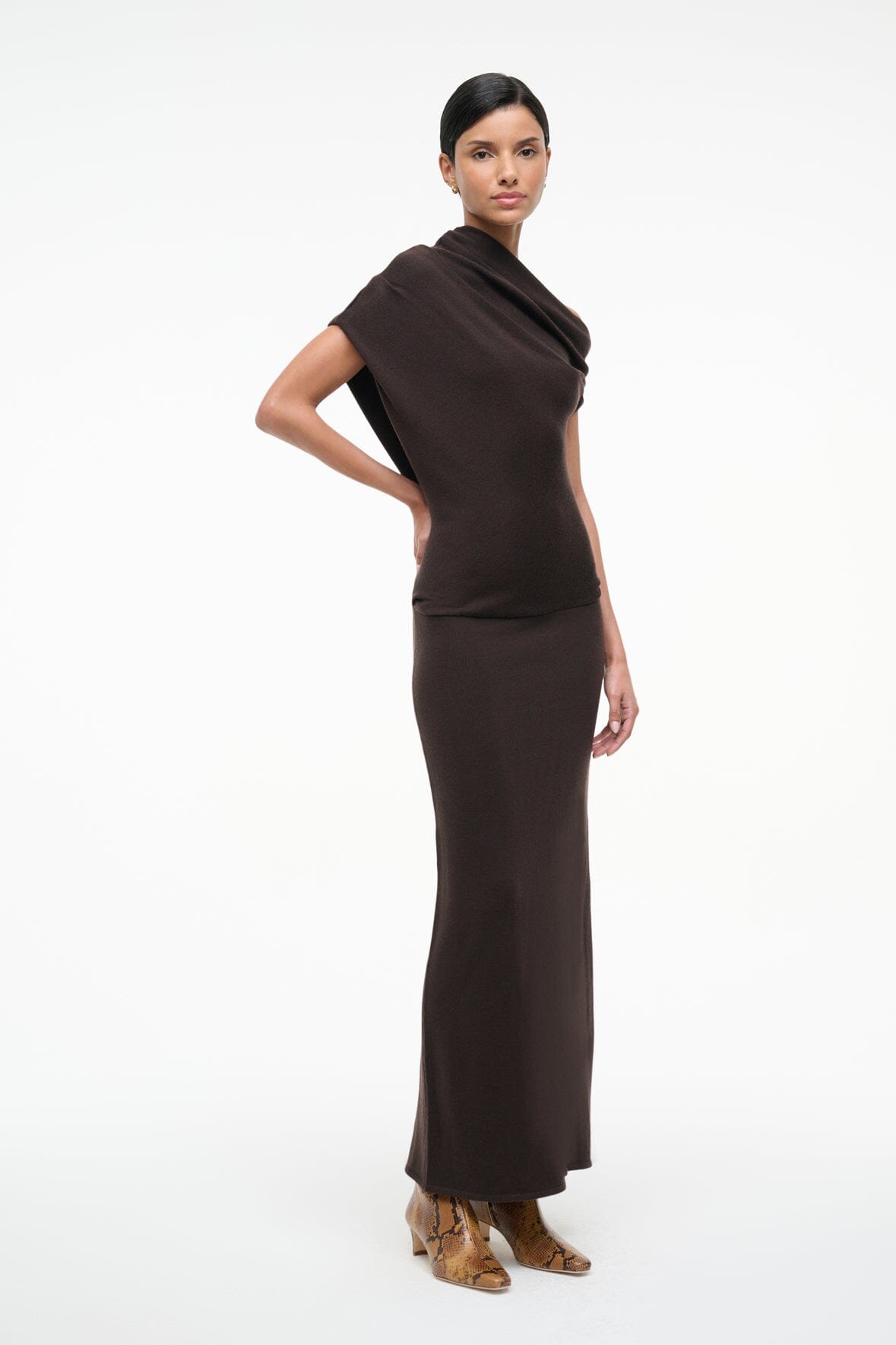 STAUD | Mabel Dress Earth