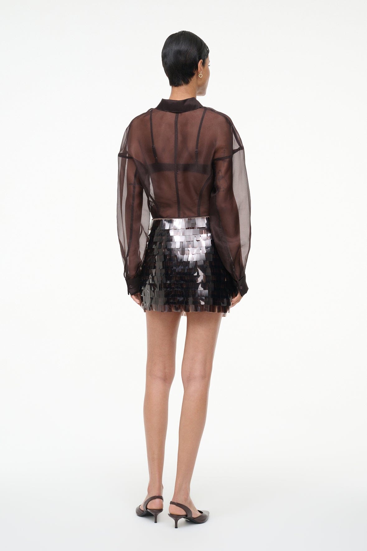 STAUD | Max Skirt Earth
