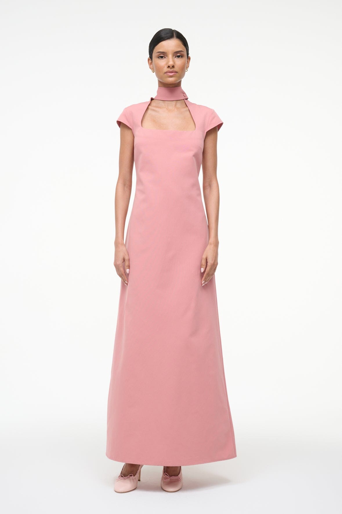 STAUD | Ingrid Dress Rosewater