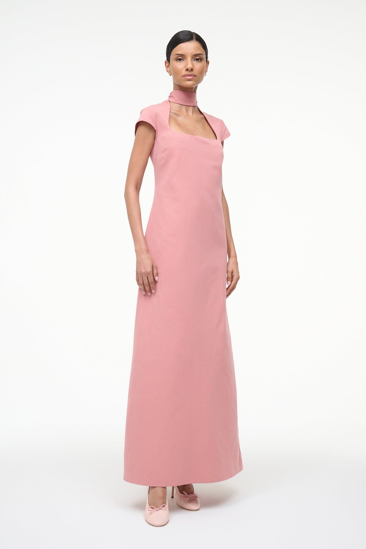 STAUD | Ingrid Dress Rosewater