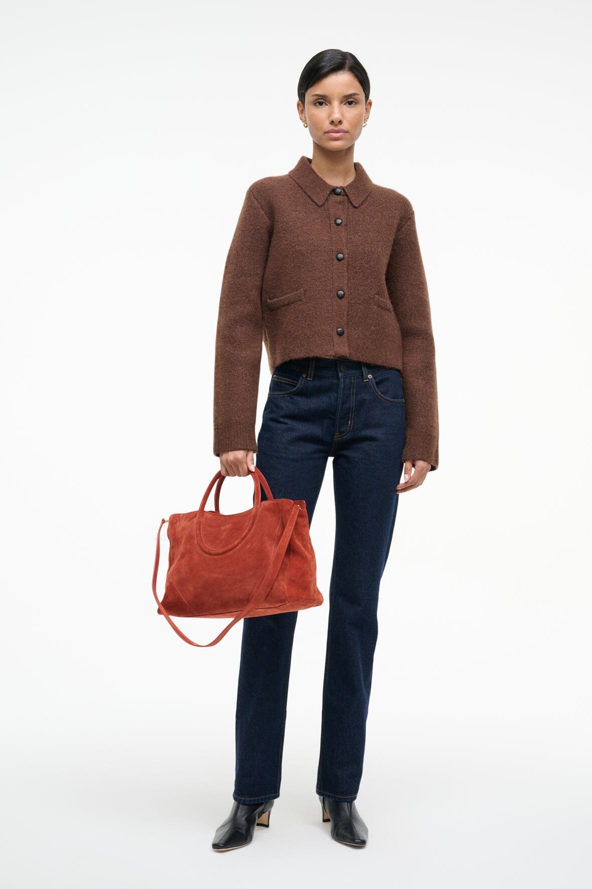 STAUD | Theo Sweater Truffle