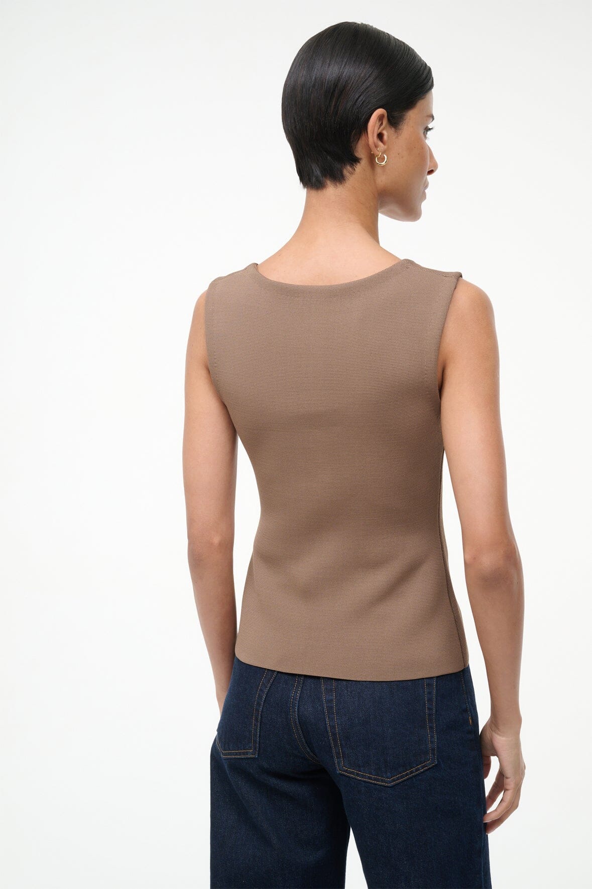 STAUD | Marisa Top Taupe