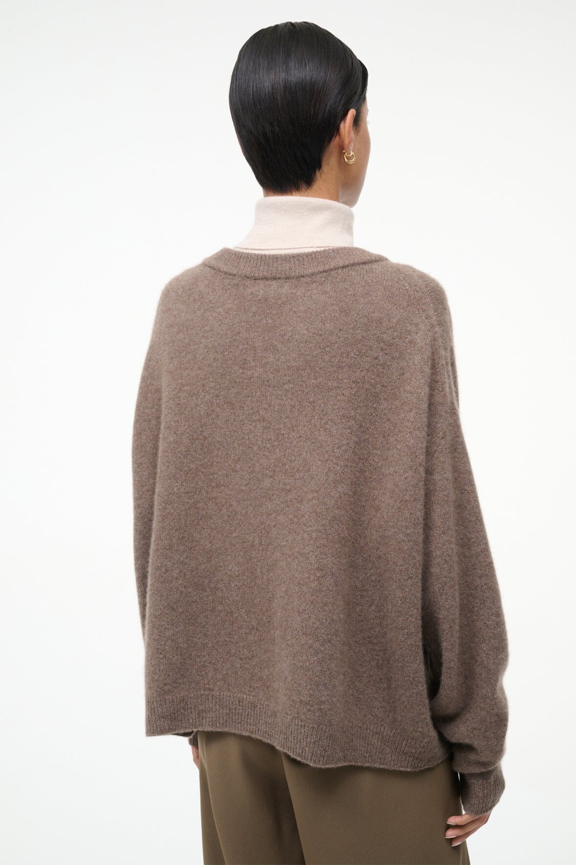 STAUD | Doris Cashmere Sweater Truffle