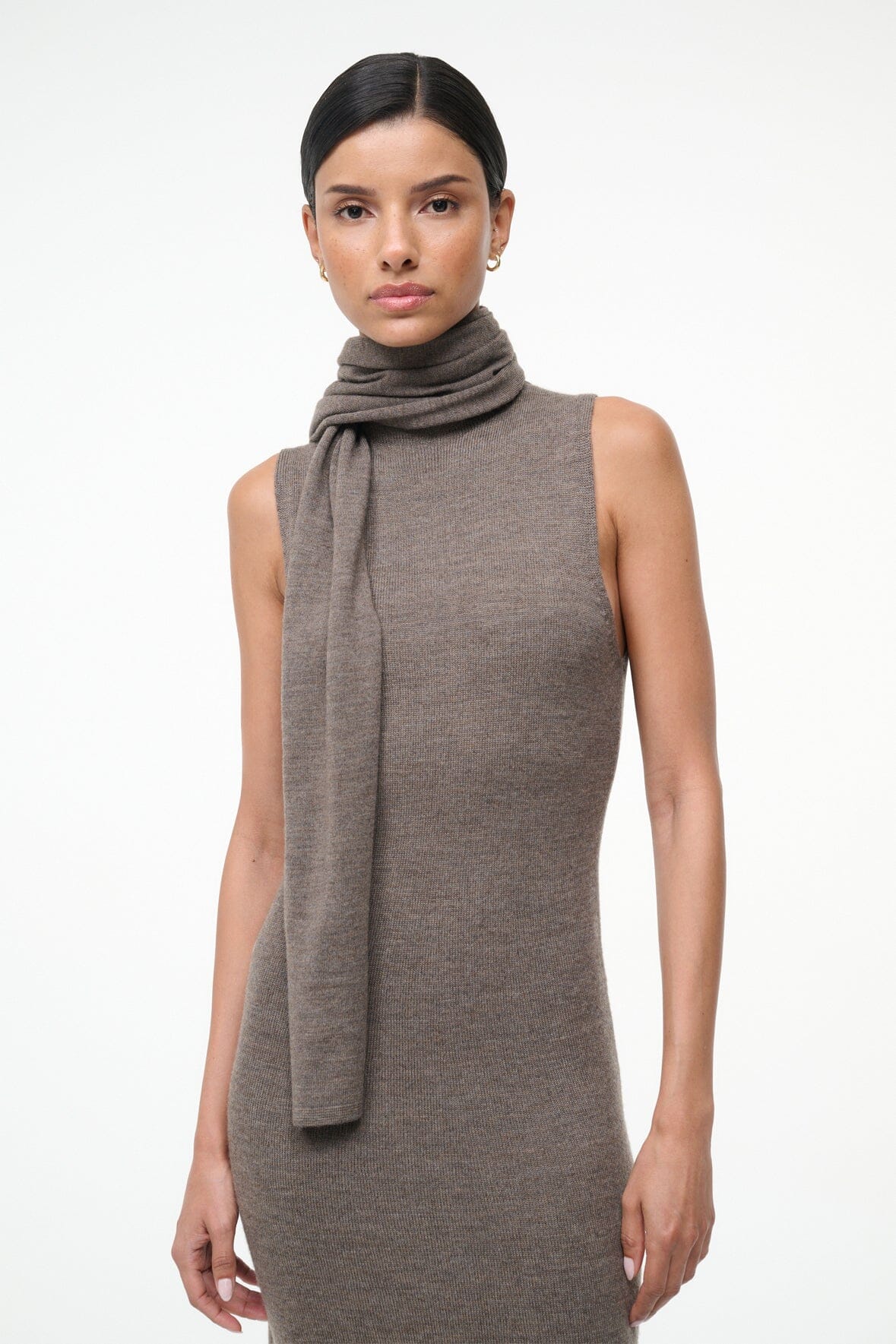 STAUD | Canal Midi Dress Truffle