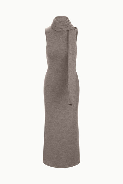 STAUD | Canal Midi Dress Truffle