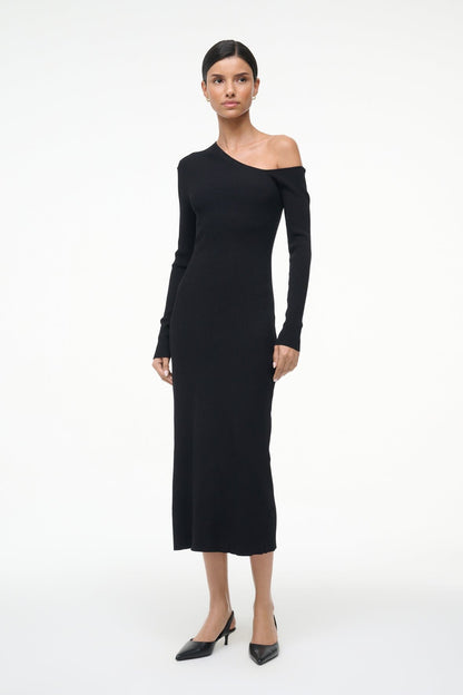 STAUD | Lois Dress Black