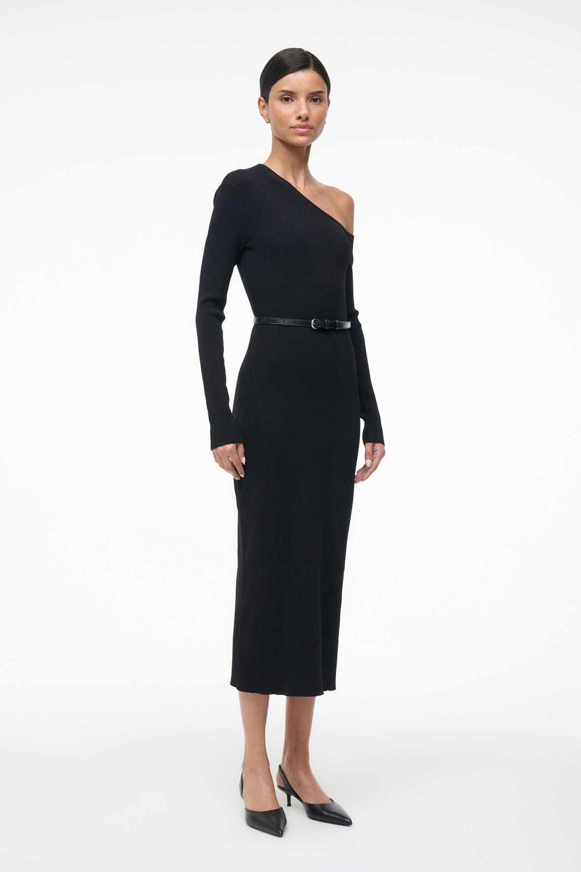 STAUD | Lois Dress Black