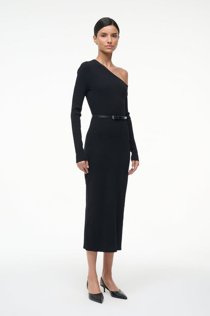STAUD | Lois Dress Black