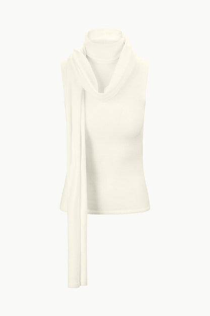 STAUD | Canal Top Ivory