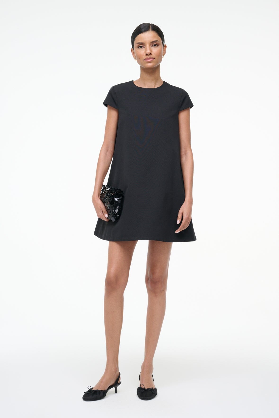 STAUD | Mia Dress Black