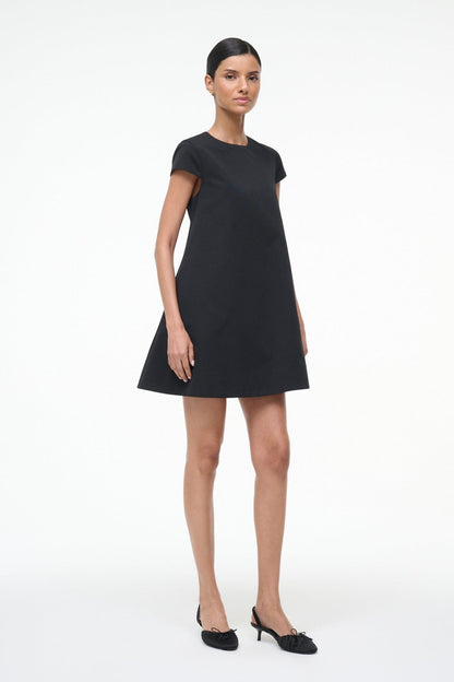 STAUD | Mia Dress Black