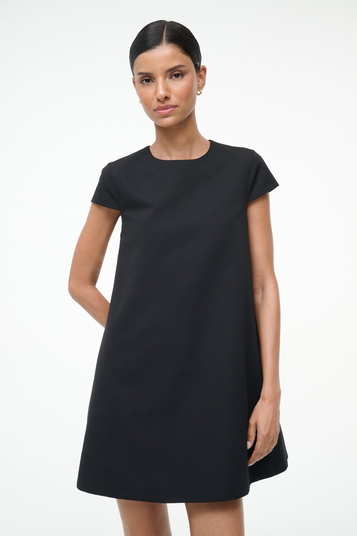 STAUD | Mia Dress Black