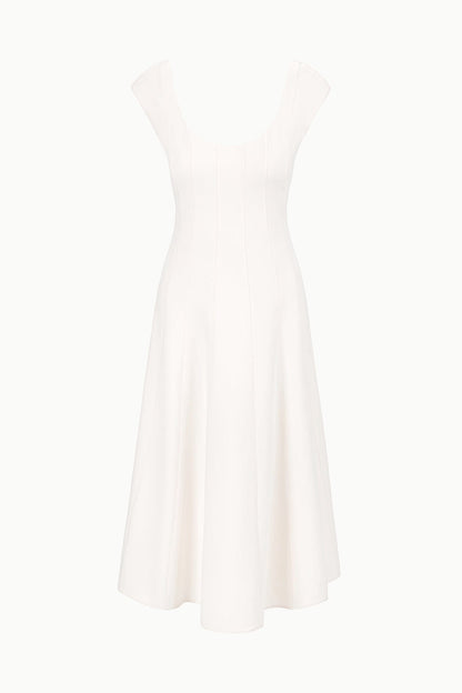 STAUD | Charlotte Dress Ecru