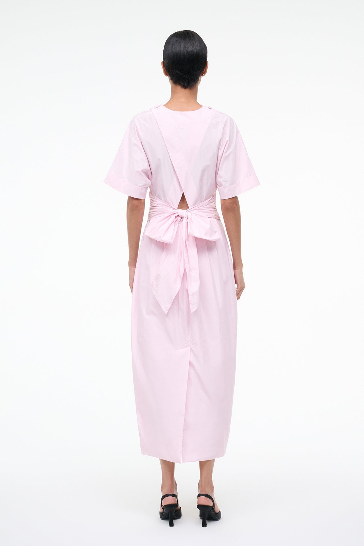 STAUD | Michelina Dress Puff Pink