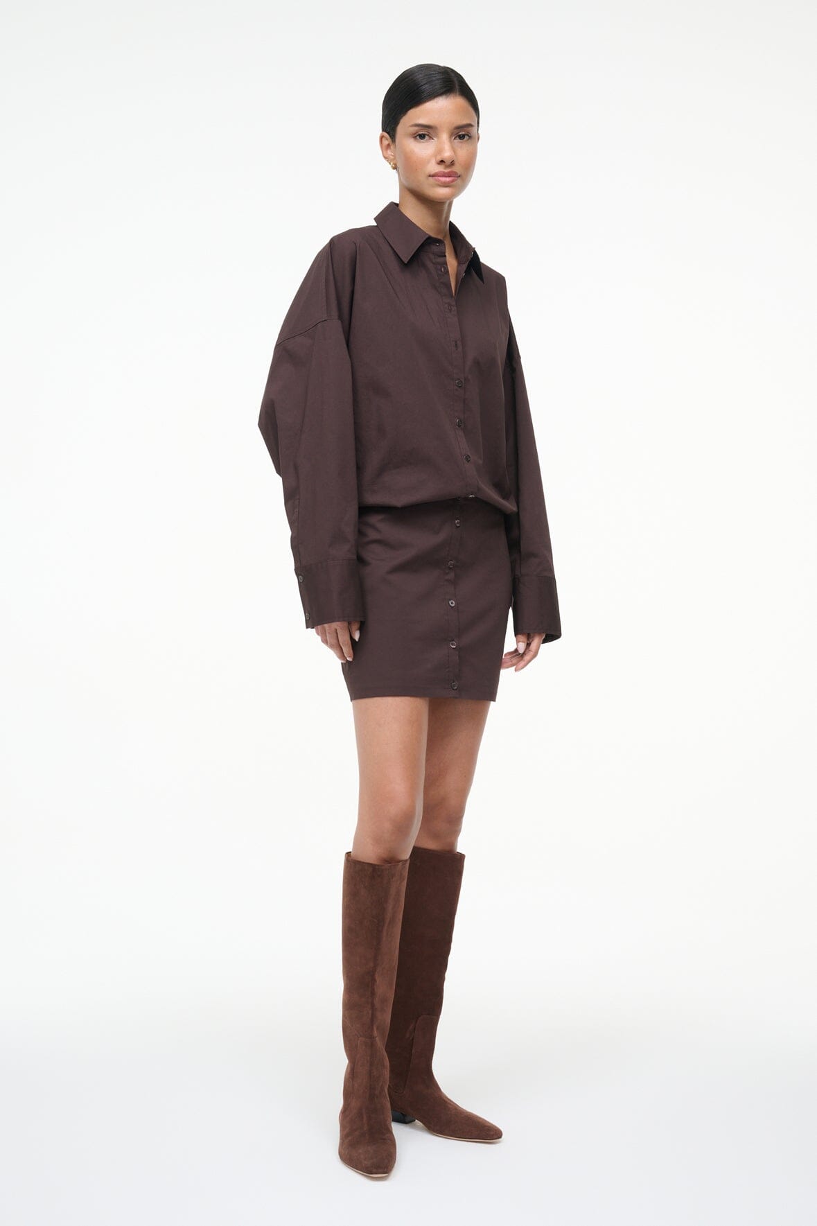 STAUD | Cynthia Dress Earth