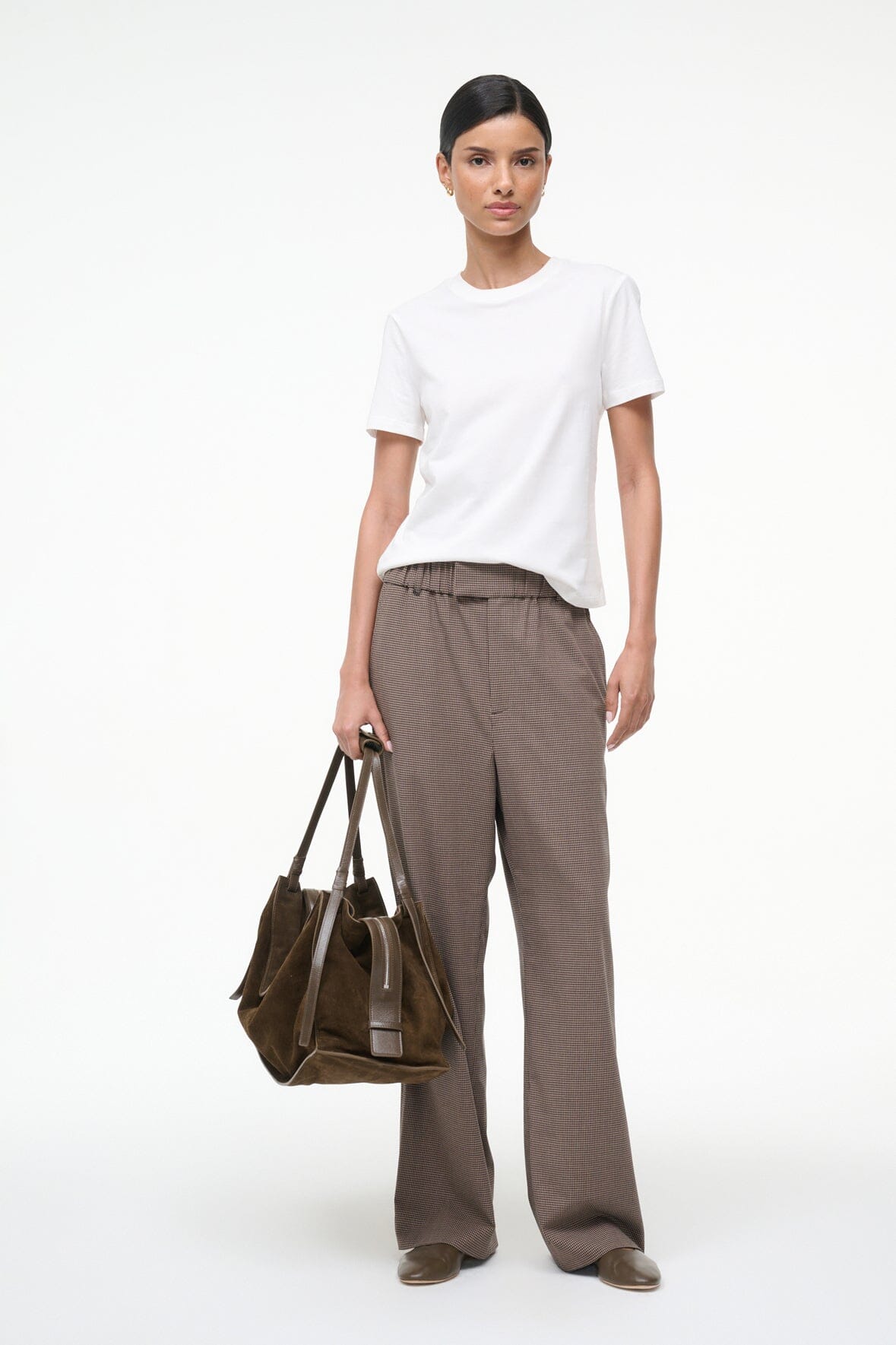 STAUD | Jerome Pant Houndstooth