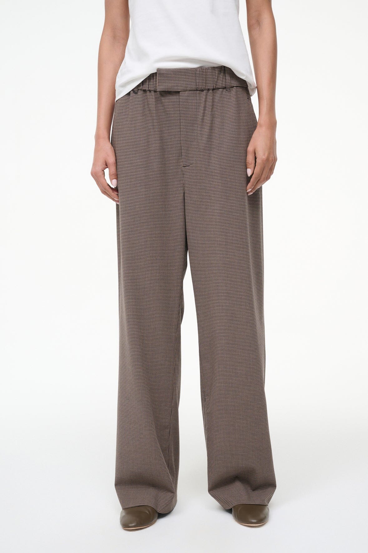 STAUD | Jerome Pant Houndstooth
