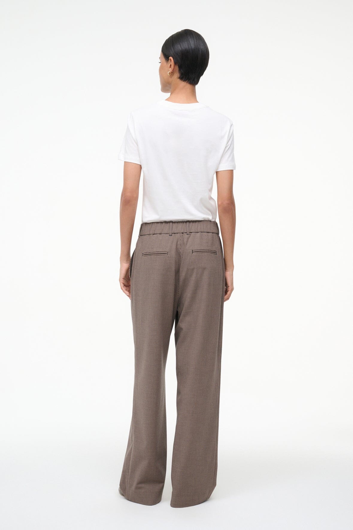 STAUD | Jerome Pant Houndstooth