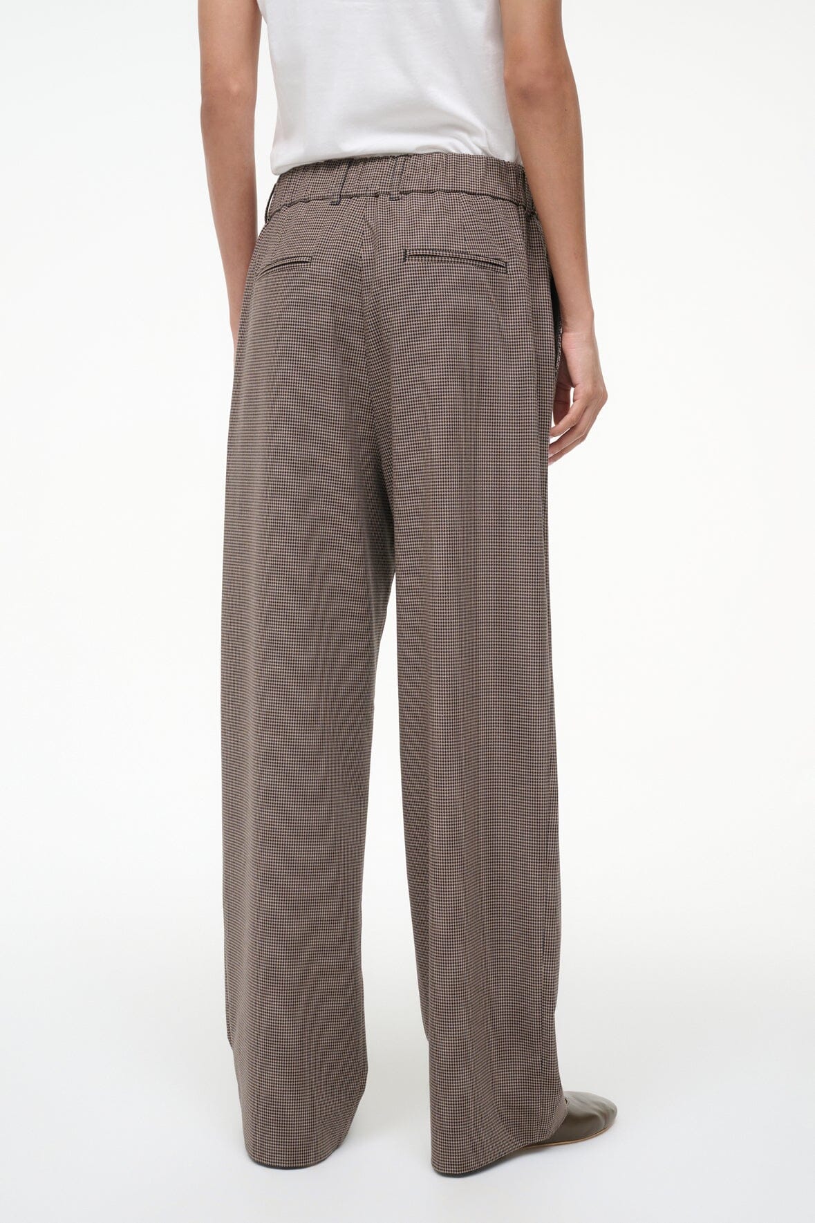 STAUD | Jerome Pant Houndstooth