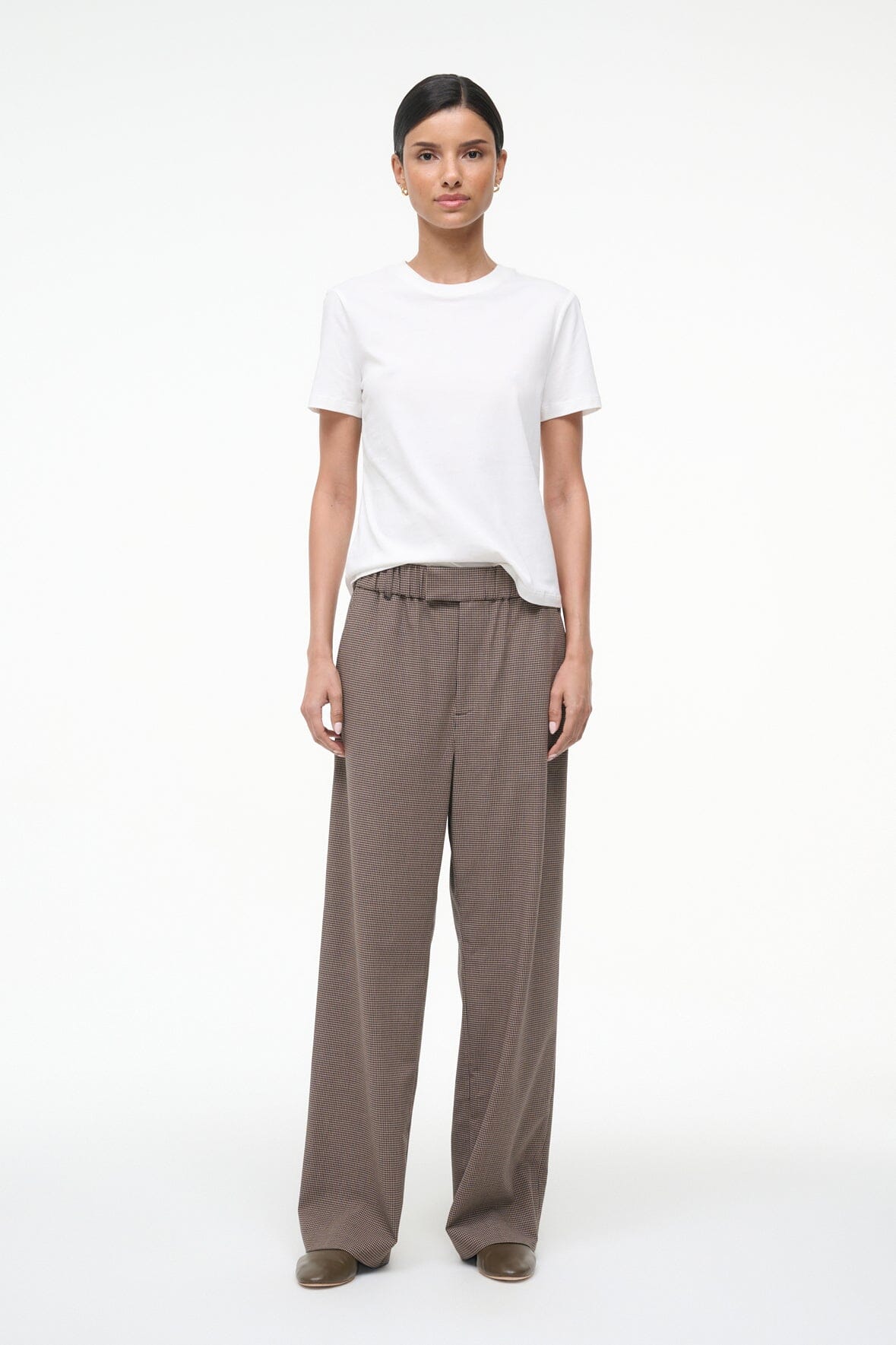 STAUD | Jerome Pant Houndstooth