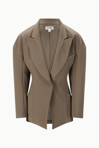 STAUD | Cole Blazer Truffle