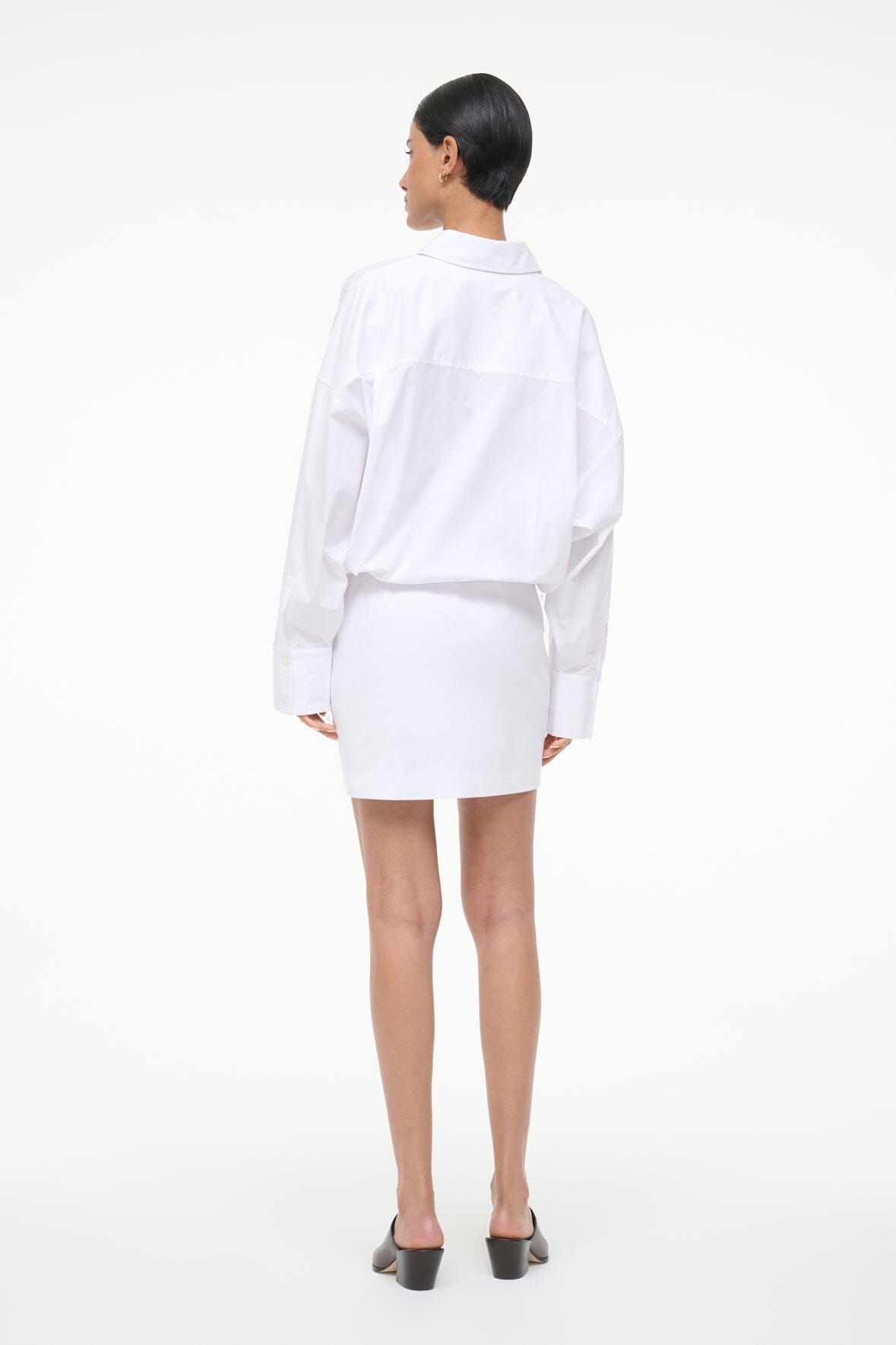 STAUD | Cynthia Dress White